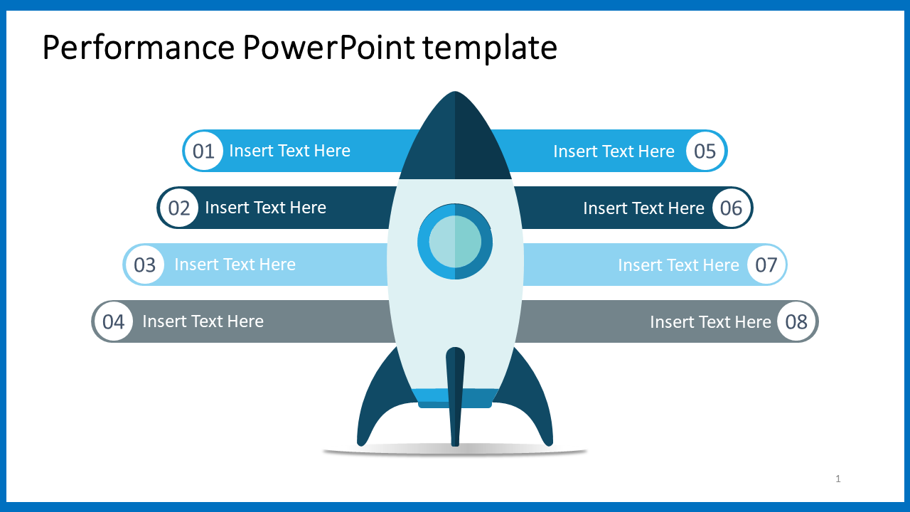 performance presentation template free download